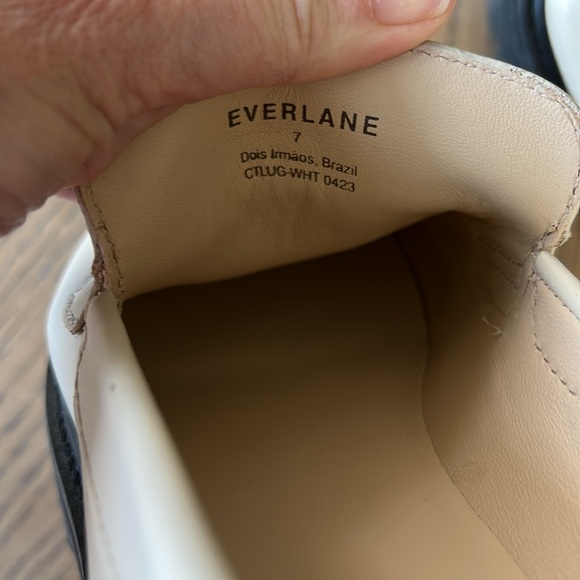 Everlane Loafers Parchment Cream Size 7 - Picture 8 of 8